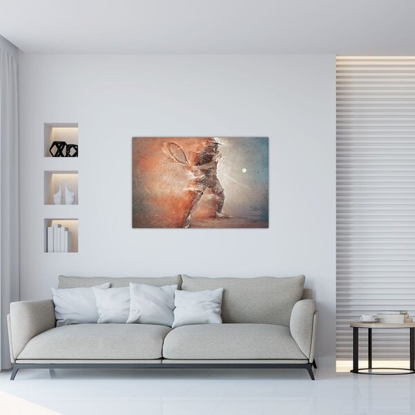 Tablou - Jucător de tenis (90x60 cm)