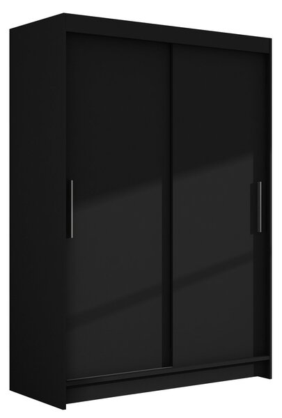 Z0ND0 Dulap de haine Avela I (Negru) (iluminat LED rgb color). 1054080