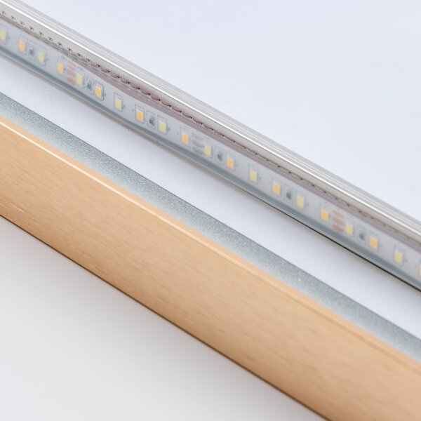 Oglindă de baie ERBA BRILAGI-LED, LED 25W, 230V, 50x80 cm, aurie, IP44, CRI 90, dimmabilă + CCT