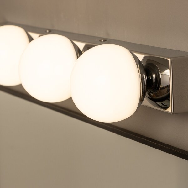 Brilagi - Aplică LED pentru oglindă de baie HOLLYWOOD 4xLED/3W/230V IP44 crom