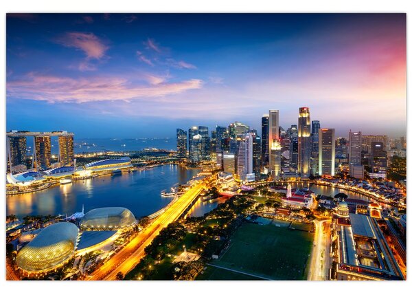 Tablou - Singapore, Asia (90x60 cm)