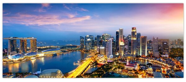 Tablou - Singapore, Asia (120x50 cm)