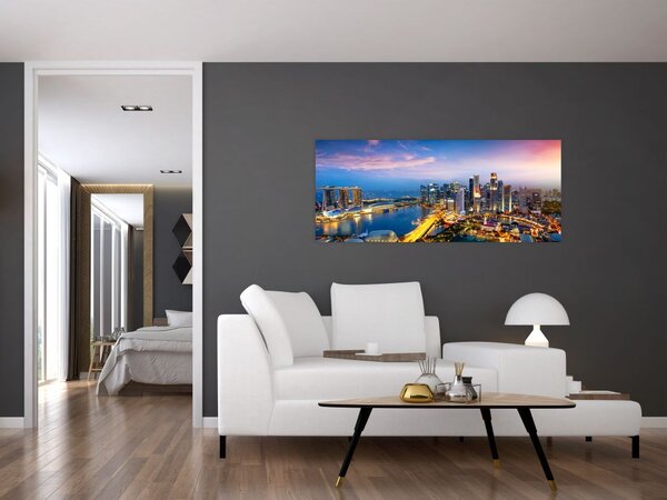 Tablou - Singapore, Asia (120x50 cm)