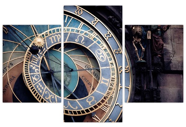 Tablou - Orloj, Praga (90x60 cm)