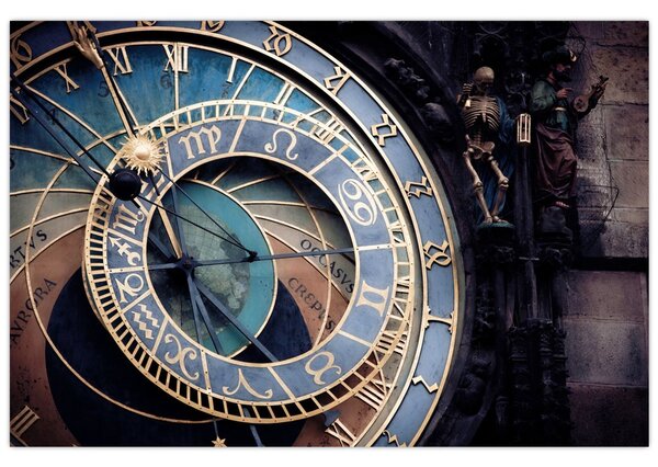 Tablou - Orloj, Praga (90x60 cm)