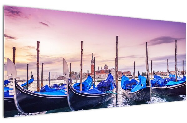 Tablou - Zorii în Veneția (120x50 cm)