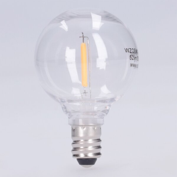 Bec LED G40 E12/0,6W/24V 3000K - BRILAGI