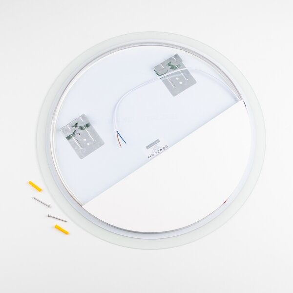 Brilagi - Oglindă de baie LED CUNEO/19W/230V diam. 60 cm IP44 CRI 90 cu dimmer + CCT