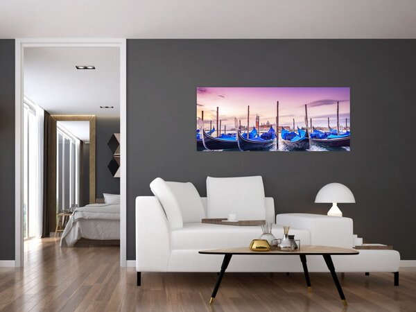 Tablou - Zorii în Veneția (120x50 cm)