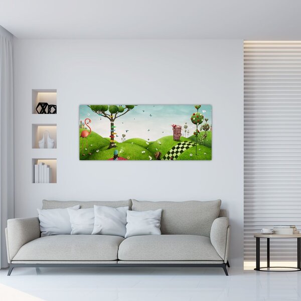 Tablou - Peisaj minunat (120x50 cm)