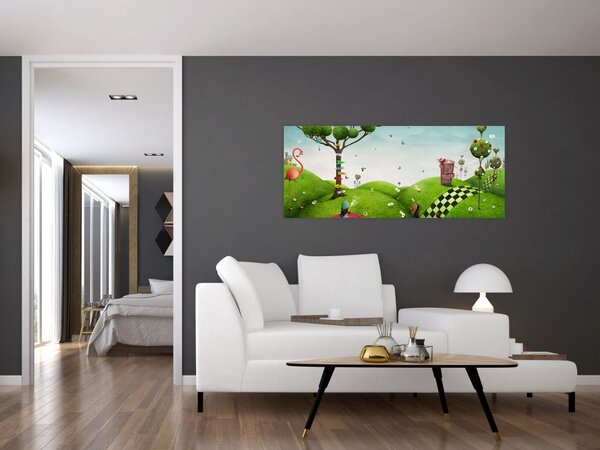 Tablou - Peisaj minunat (120x50 cm)