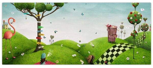 Tablou - Peisaj minunat (120x50 cm)