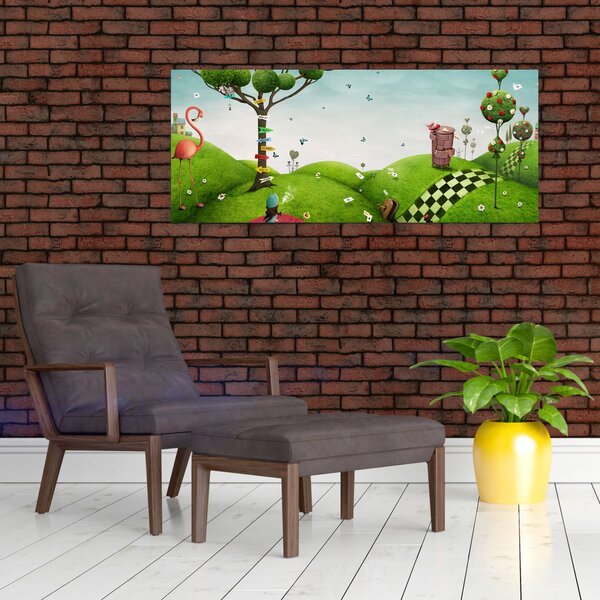 Tablou - Peisaj minunat (120x50 cm)