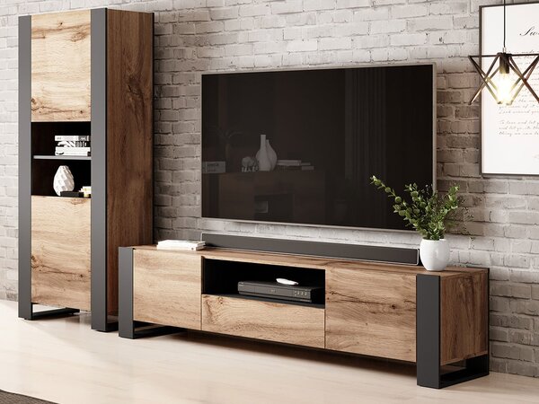 Mobilier living Elexia II (wotan + antracit). 1054327
