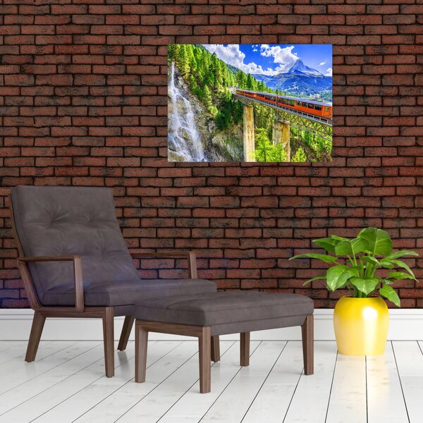 Tablou - Matterhorn, Zermatt, Valais, Elveția (70x50 cm)