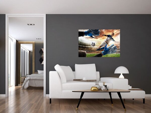 Tablou - Fotbalist (90x60 cm)