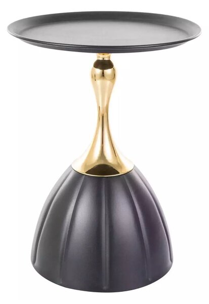 Măsuță de cafea Piana, neagră (38 cm)
