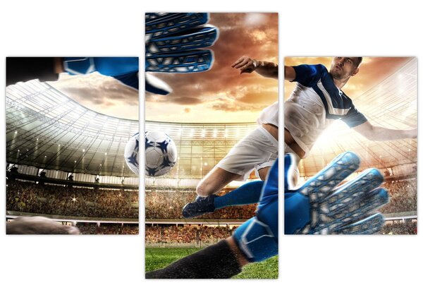 Tablou - Fotbalist (90x60 cm)