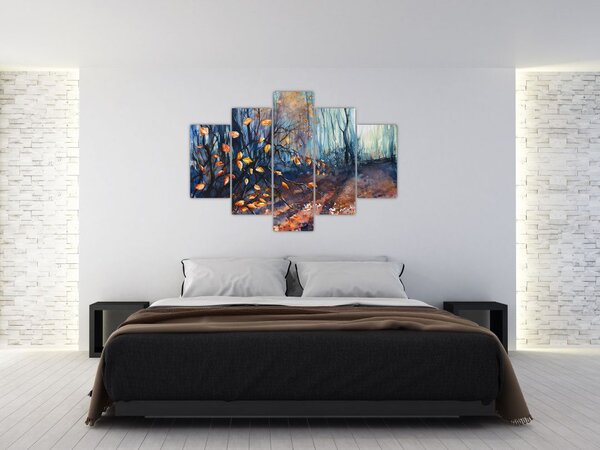 Tablou - Razele solare de toamnă (150x105 cm)