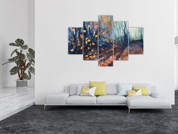 Tablou - Razele solare de toamnă (150x105 cm)