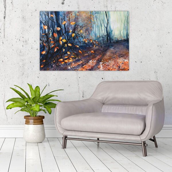 Tablou - Razele solare de toamnă (90x60 cm)