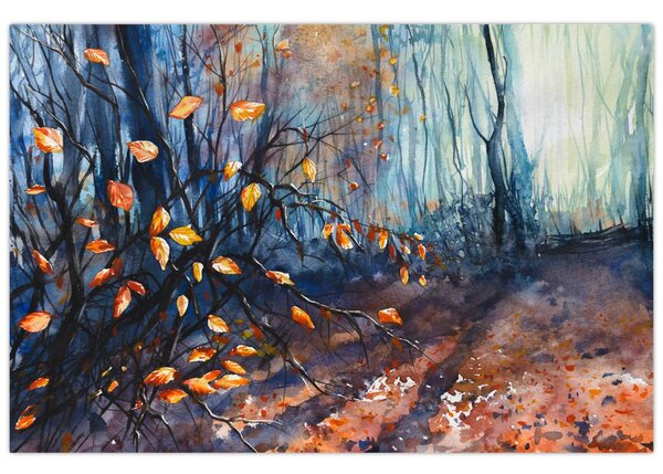 Tablou - Razele solare de toamnă (90x60 cm)