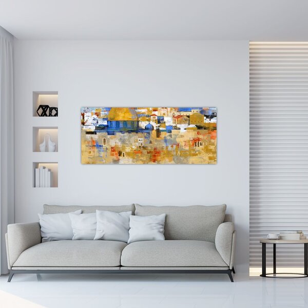 Tablou - Zidul plângerii, Ierusalim, Israel (120x50 cm)