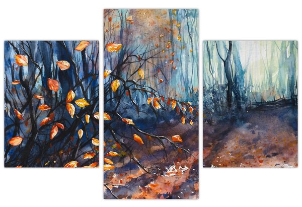 Tablou - Razele solare de toamnă (90x60 cm)