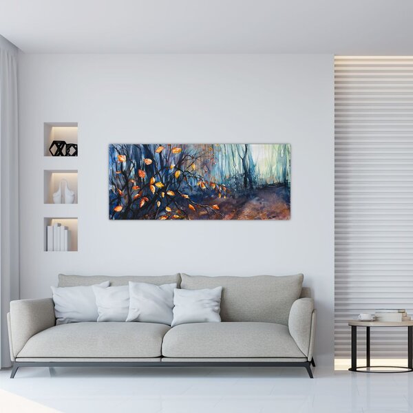 Tablou - Razele solare de toamnă (120x50 cm)