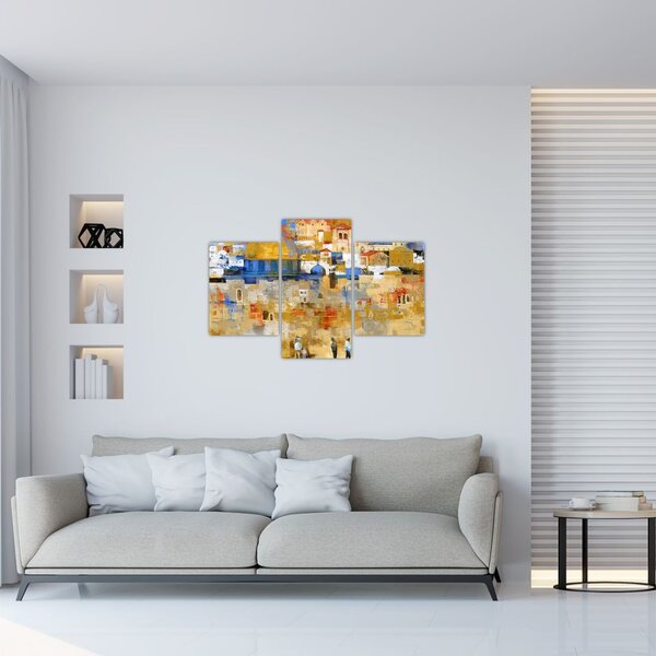 Tablou - Zidul plângerii, Ierusalim, Israel (90x60 cm)