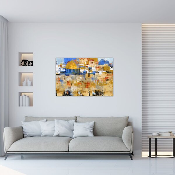 Tablou - Zidul plângerii, Ierusalim, Israel (90x60 cm)