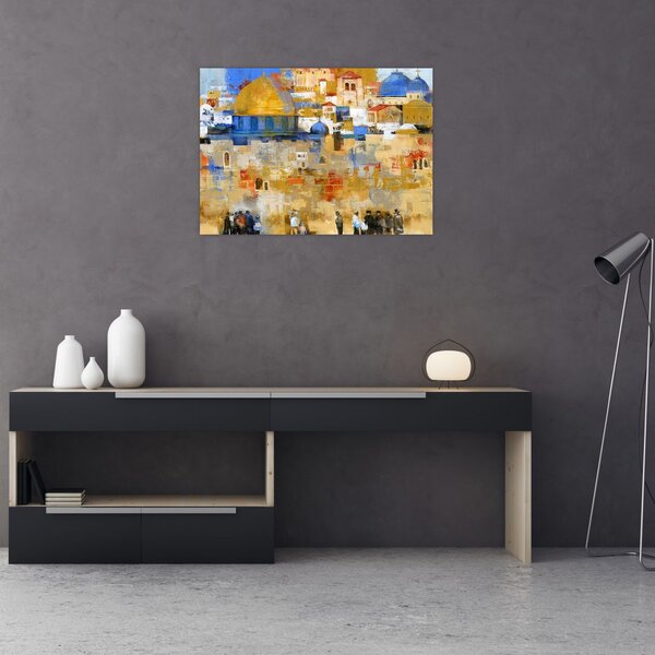 Tablou - Zidul plângerii, Ierusalim, Israel (70x50 cm)