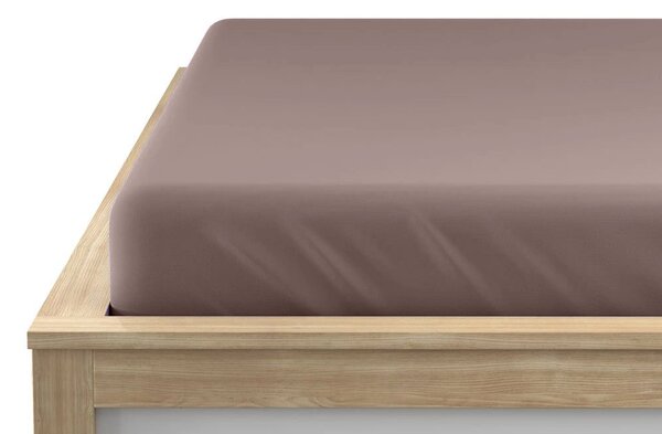 Cearsaf jersey maro 90 x 200 cm