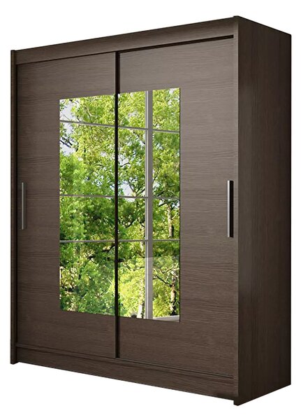 Dulap de haine Wopim III (choco). Promo -20%. 786036
