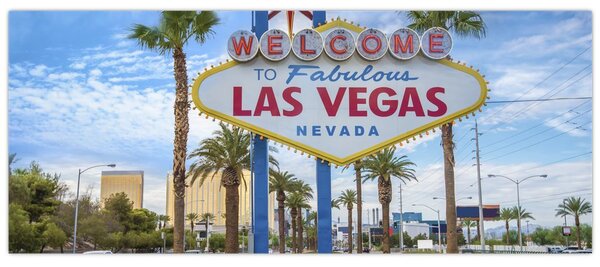 Tablou - Las Vegas (120x50 cm)