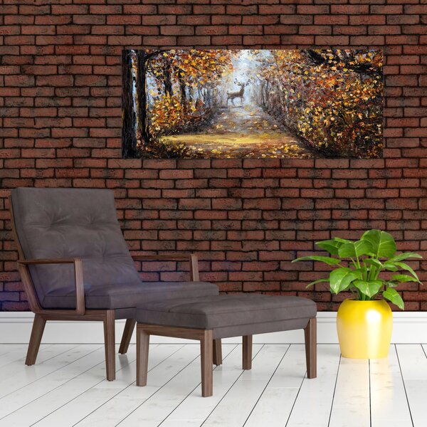 Tablou - Spiritul pădurii (120x50 cm)