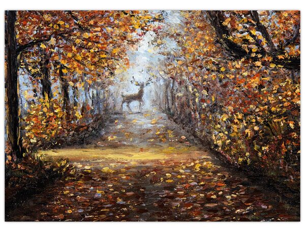 Tablou - Spiritul pădurii (70x50 cm)
