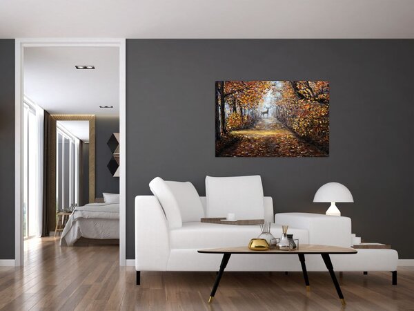 Tablou - Spiritul pădurii (90x60 cm)
