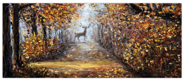 Tablou - Spiritul pădurii (120x50 cm)