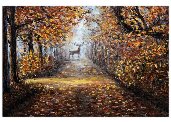 Tablou - Spiritul pădurii (90x60 cm)