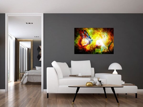 Tablou - Fluture spațial (90x60 cm)