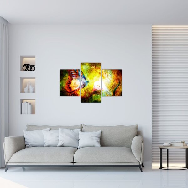 Tablou - Fluture spațial (90x60 cm)