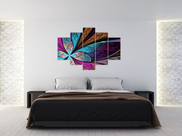 Tablou - Floare, abstracție (150x105 cm)
