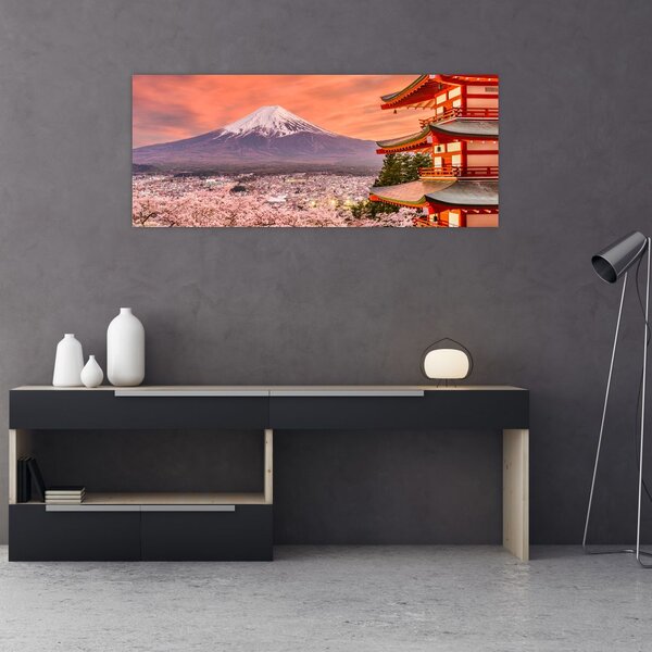 Tablou - Fujiyoshida, Japonia (120x50 cm)