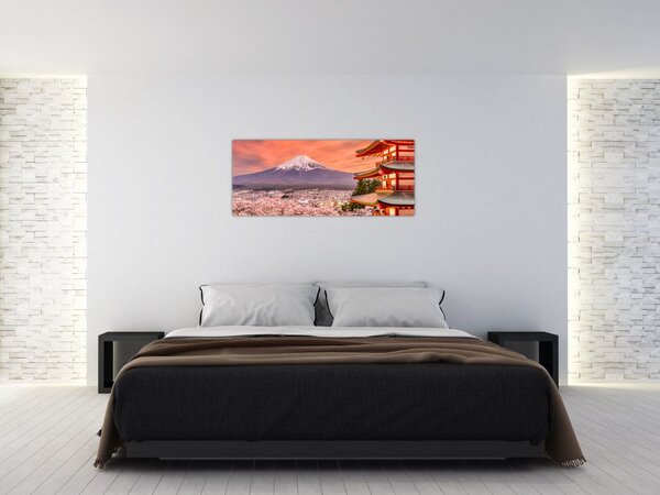 Tablou - Fujiyoshida, Japonia (120x50 cm)
