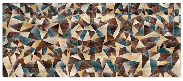 Tablou - Triunghiuri (120x50 cm)