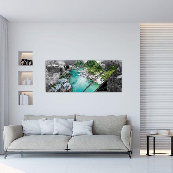 Tablou - Natura sălbatică (120x50 cm)