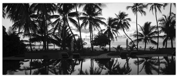 Tablou - Insula tropicală (120x50 cm)