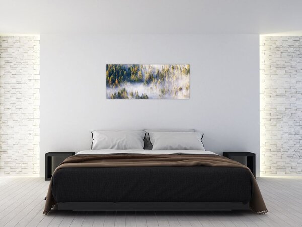 Tablou - Copac în ceață (120x50 cm)