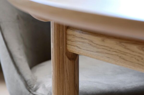 Masă de dining extensibilă Carno (190 cm)
